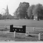 Post card of the Stocks in the fifties