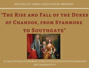 poster for Southgate Green Association AGM talk